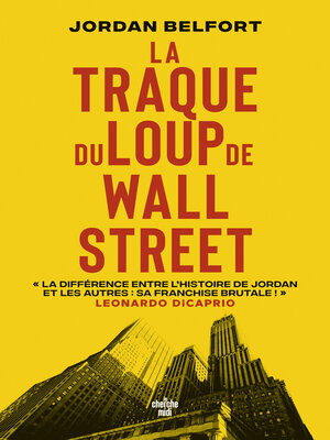 cover image of La Traque du Loup de Wall Street